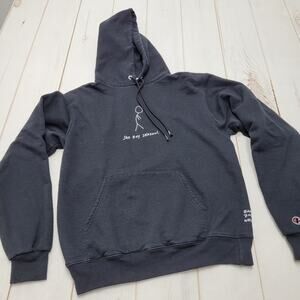 Sad Boy Season Champion barstool sports black cotton hoodie